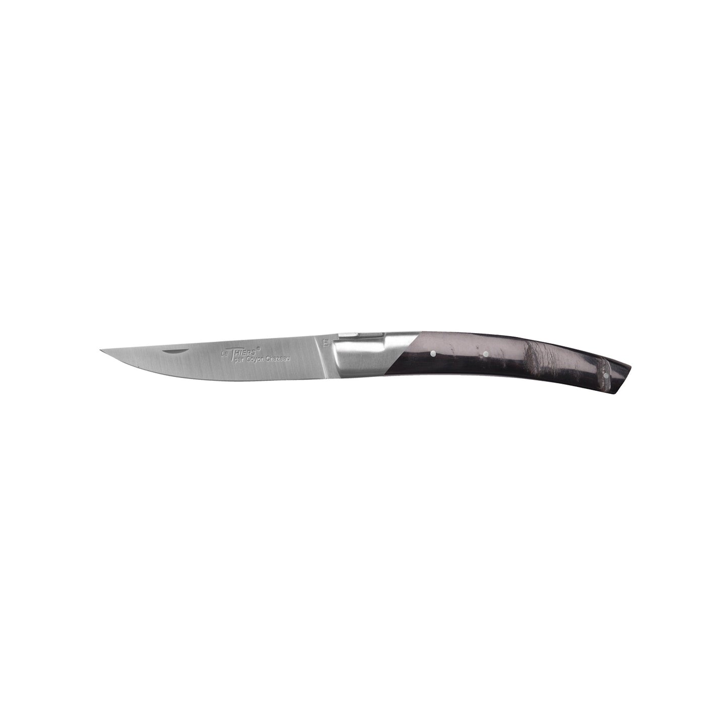 GOYON CHAZEAU LE THIERS PIROU KNIFE IN BUFFALO HORN