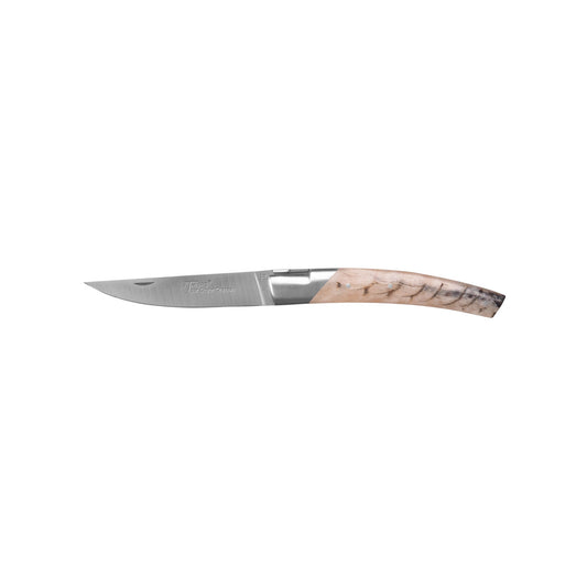 GOYON CHAZEAU LE THIERS PIROU KNIFE IN RAM HORN