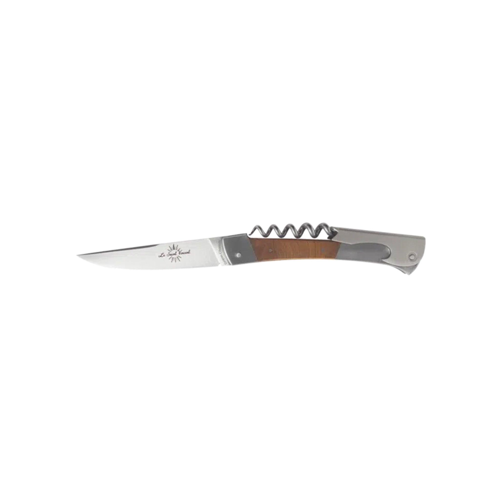 GOYON CHAZEAU ST VINCENT CORKSCREW KNIFE IN TEAK