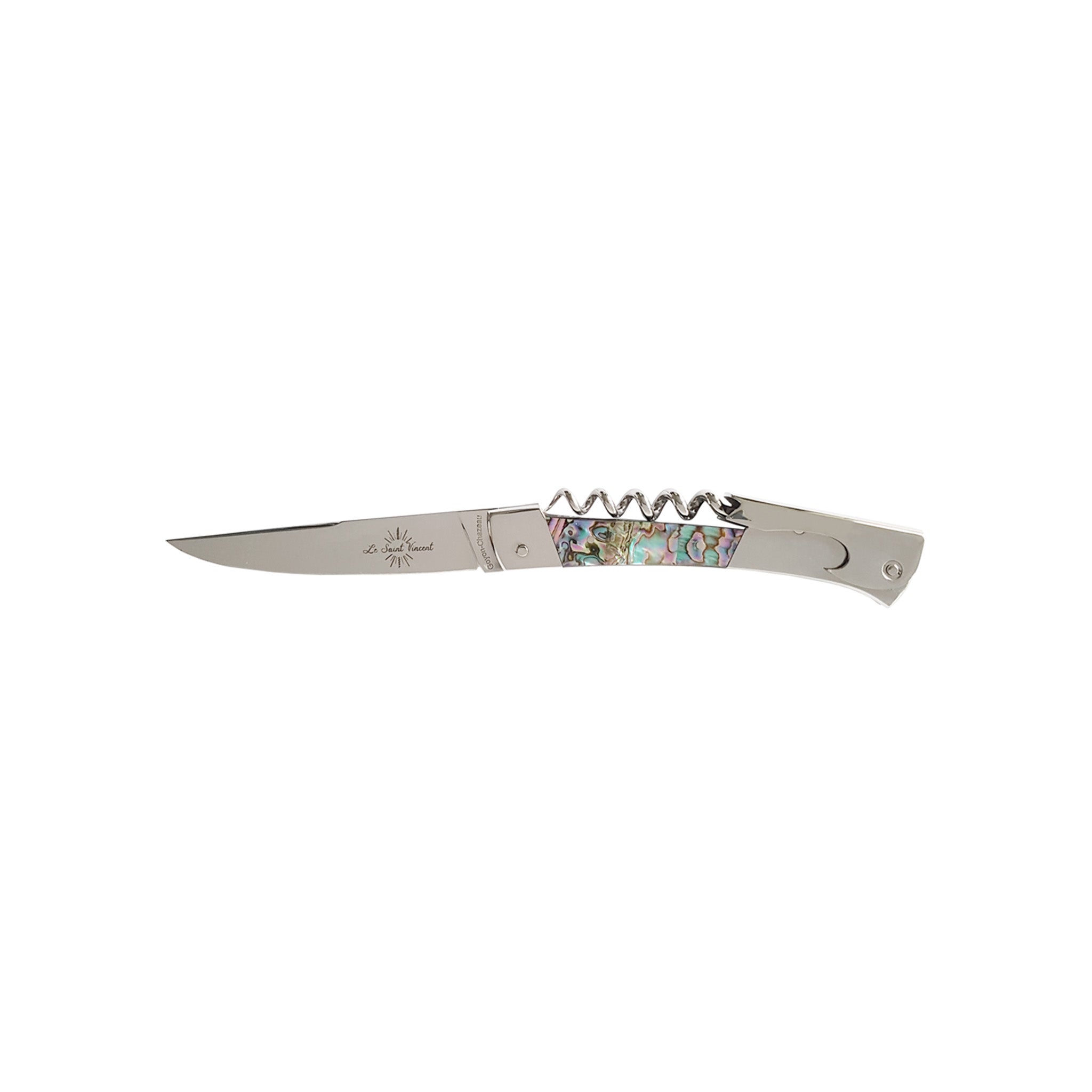 GOYON CHAZEAU ST VINCENT SOMELLIER KNIFE ABALONE