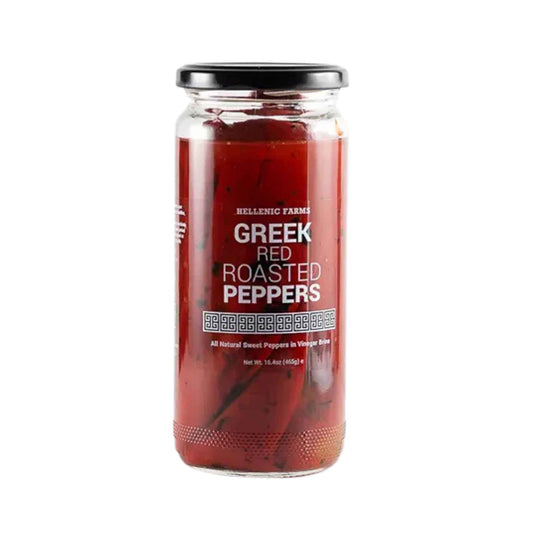 HELLENIC ROASTED RED PEPPERS 16.4oz.