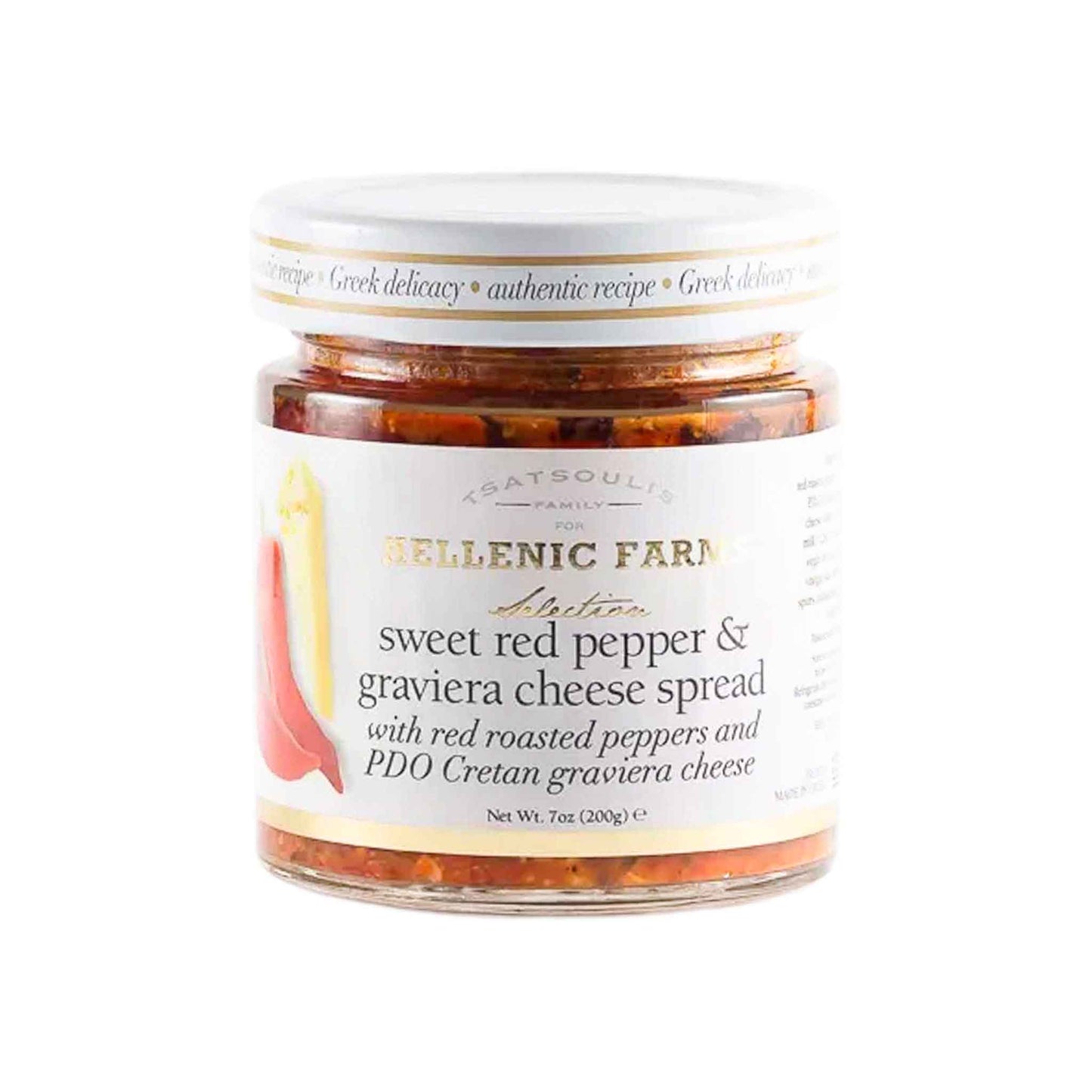 HELLENIC SWEET PEPPER & GRAVIERA SPREAD 200g