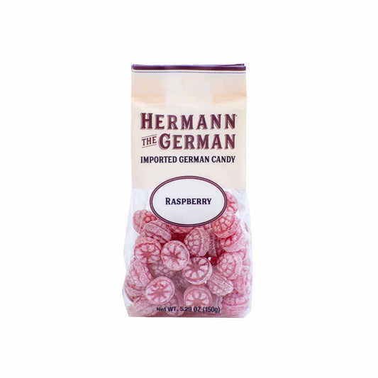 HERMANN GERMAN RASPBERRY CANDY 150g