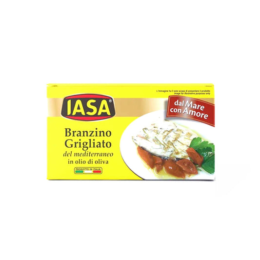 IASA SEA BASS IN EXTRA VIRGIN OLIVE OIL 145g