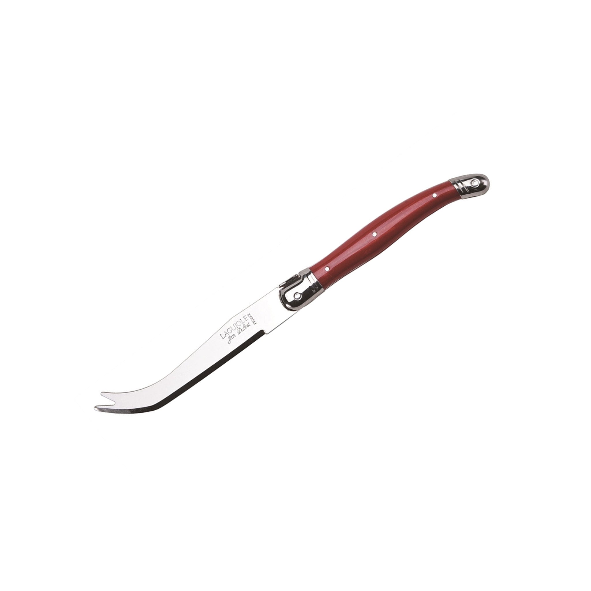 JEAN DUBOST LAGUIOLE 9" CHEESE KNIFE IN RED