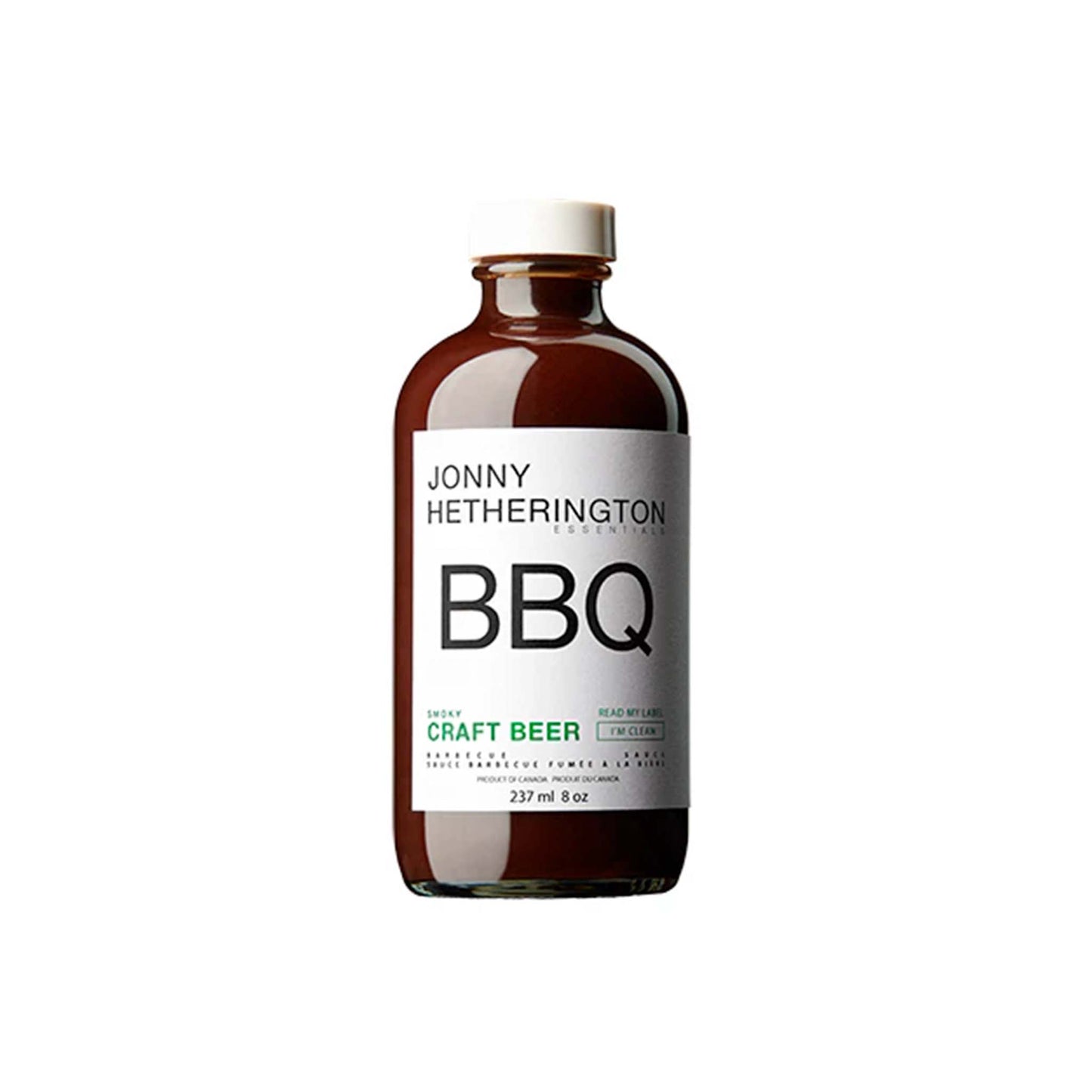 JONNY HETHERINGTON CRAFT BEER BBQ SAUCE 237ml