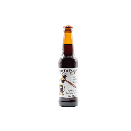 JUDGE FOR YOURSELF ROOT BEER 12oz