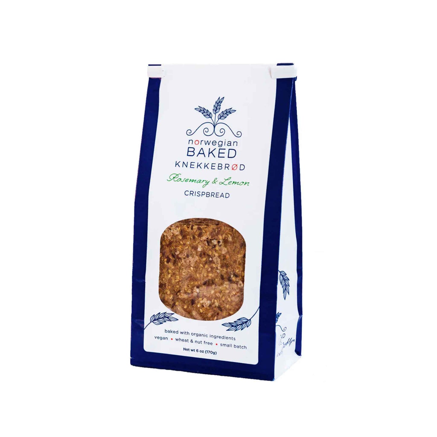 KNEKKEBROD ROSEMARY LEMON CRISPBREAD 6oz