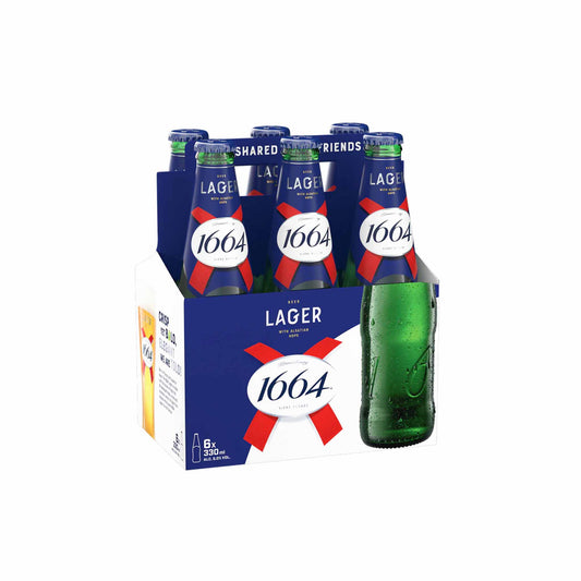 KRONENBOURG LAGER 1664 11.2 fl oz 6PACK