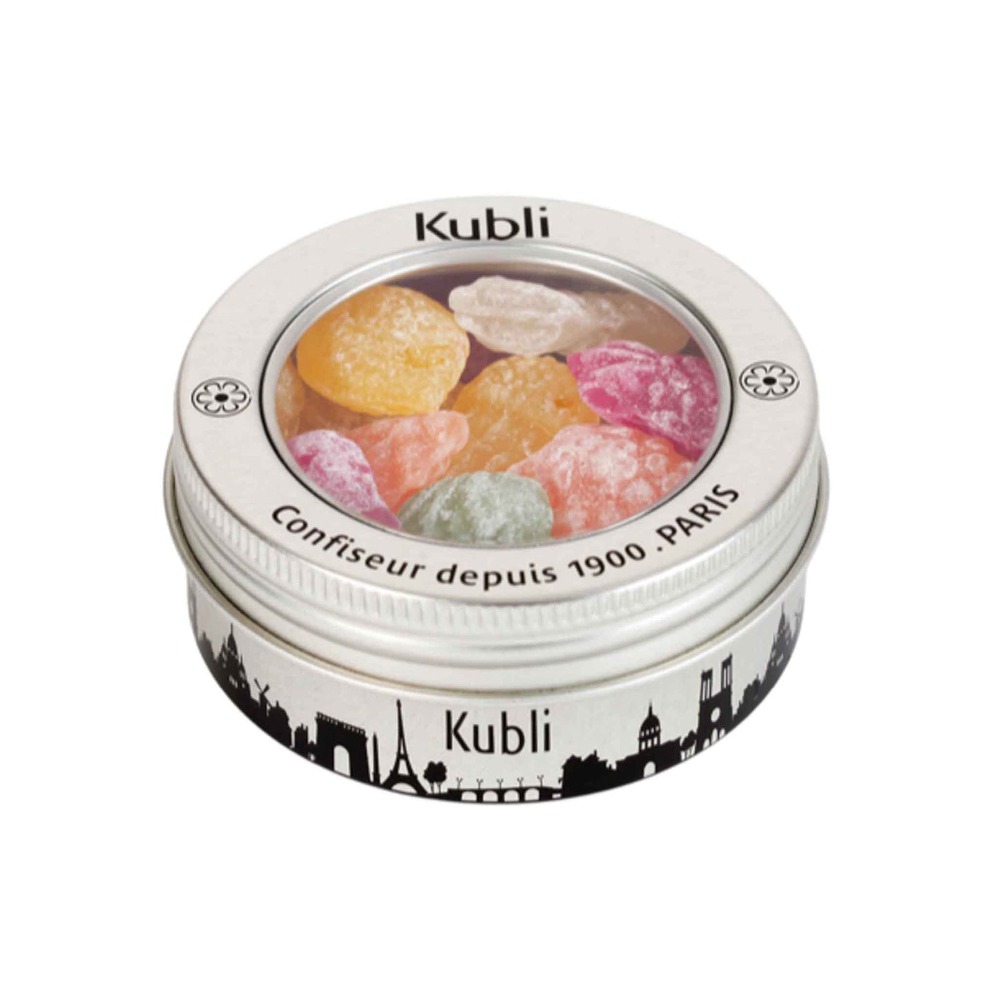 KUBLI SEASHELL & FISHES SHAPED FRUIT CANDY 50g