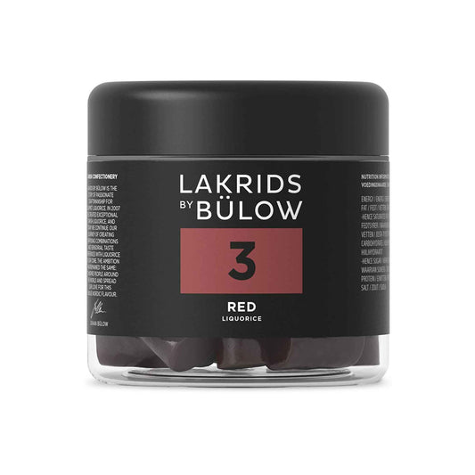 LAKRIDS BY BULOW 3 RED LICORICE 150g