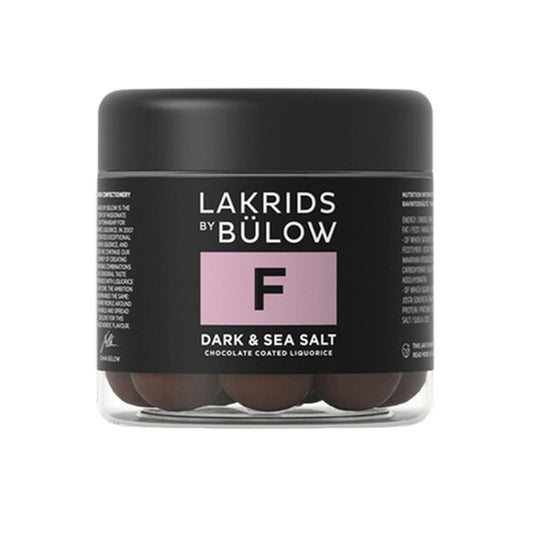 LAKRIDS F DARK SEA SALT 125g