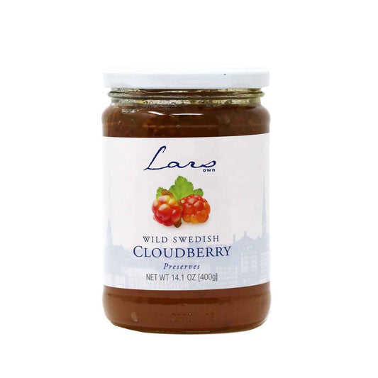 LARS SWEDISH CLOUDBERRY PRESERVE 14.1oz