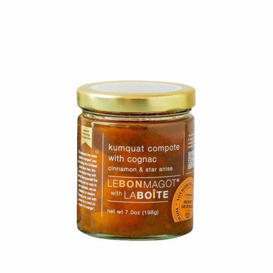 LE BON MAGOT KUMQUAT COMPOTE WITH COGNAC 7oz