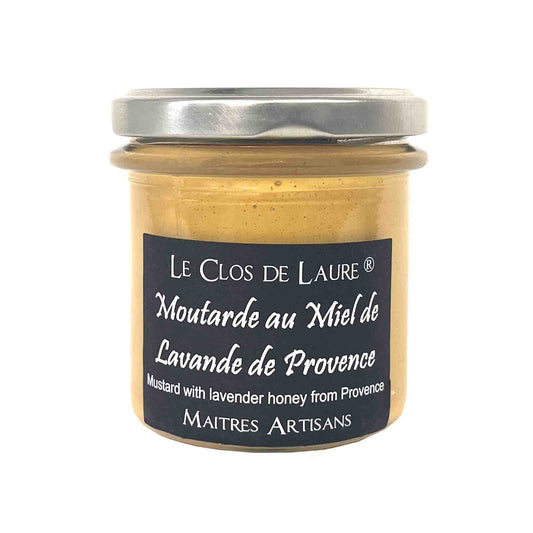 LE CLOS DE LAURE LAVENDER HONEY MUSTARD FROM PROVENCE 5.29oz