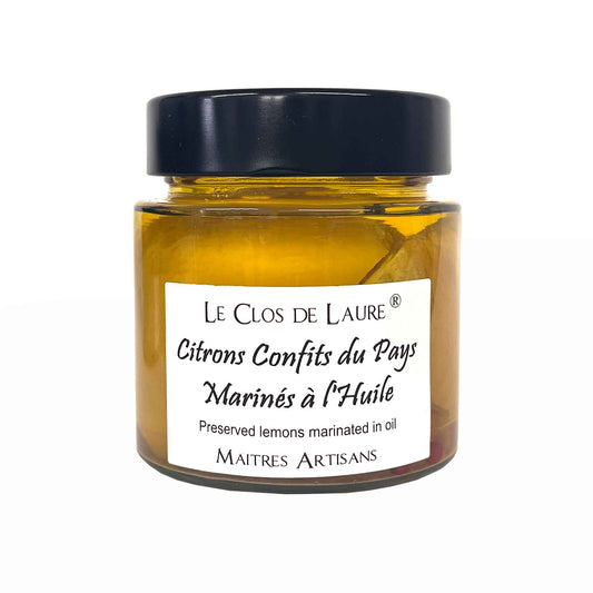 LE CLOS DEL LAURE PRESERVED LEMONS MARINATED IN OIL 9.52oz