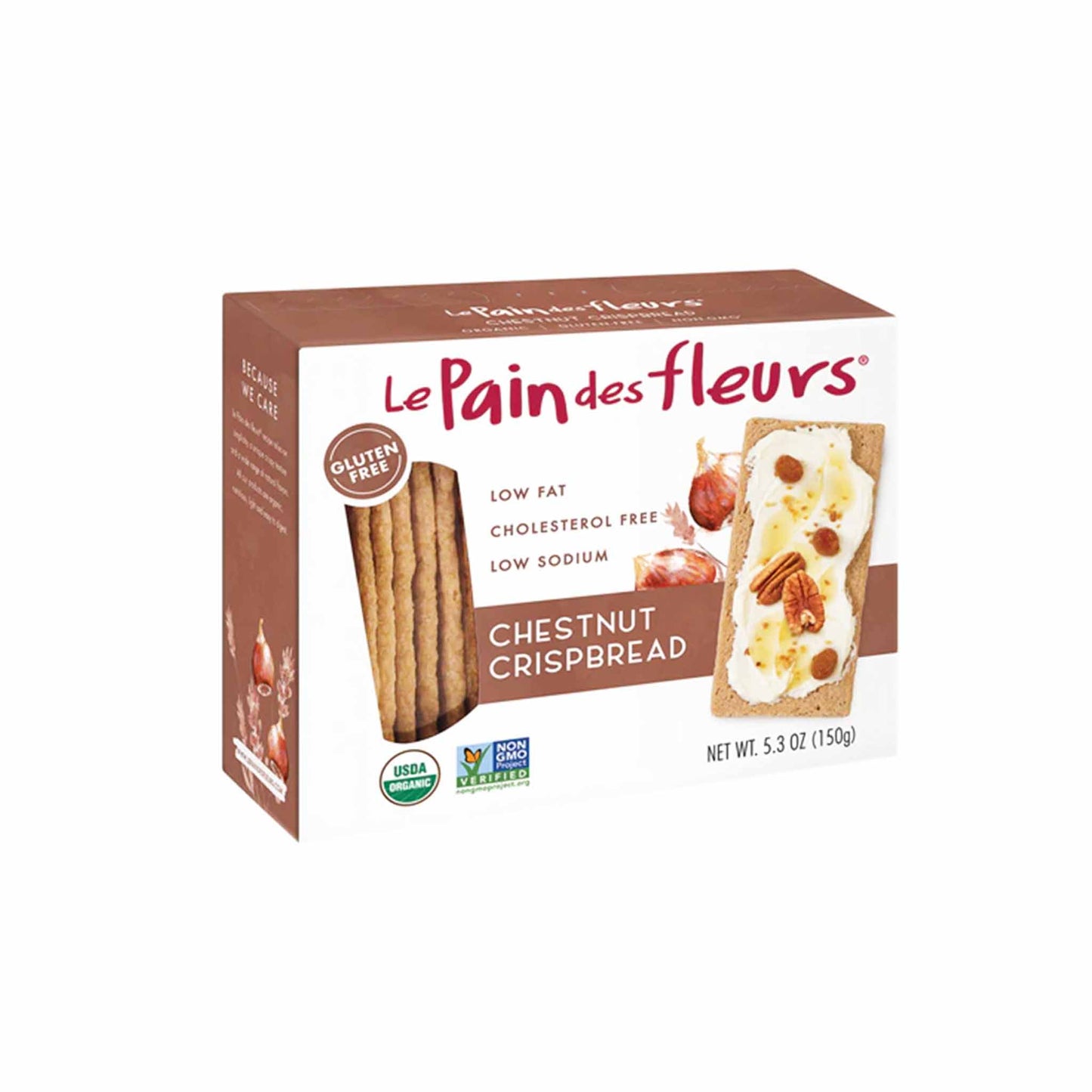 LE PAIN DES FLEURS GLUTEN FREE CHESTNUT CRISPBREAD 4.4oz