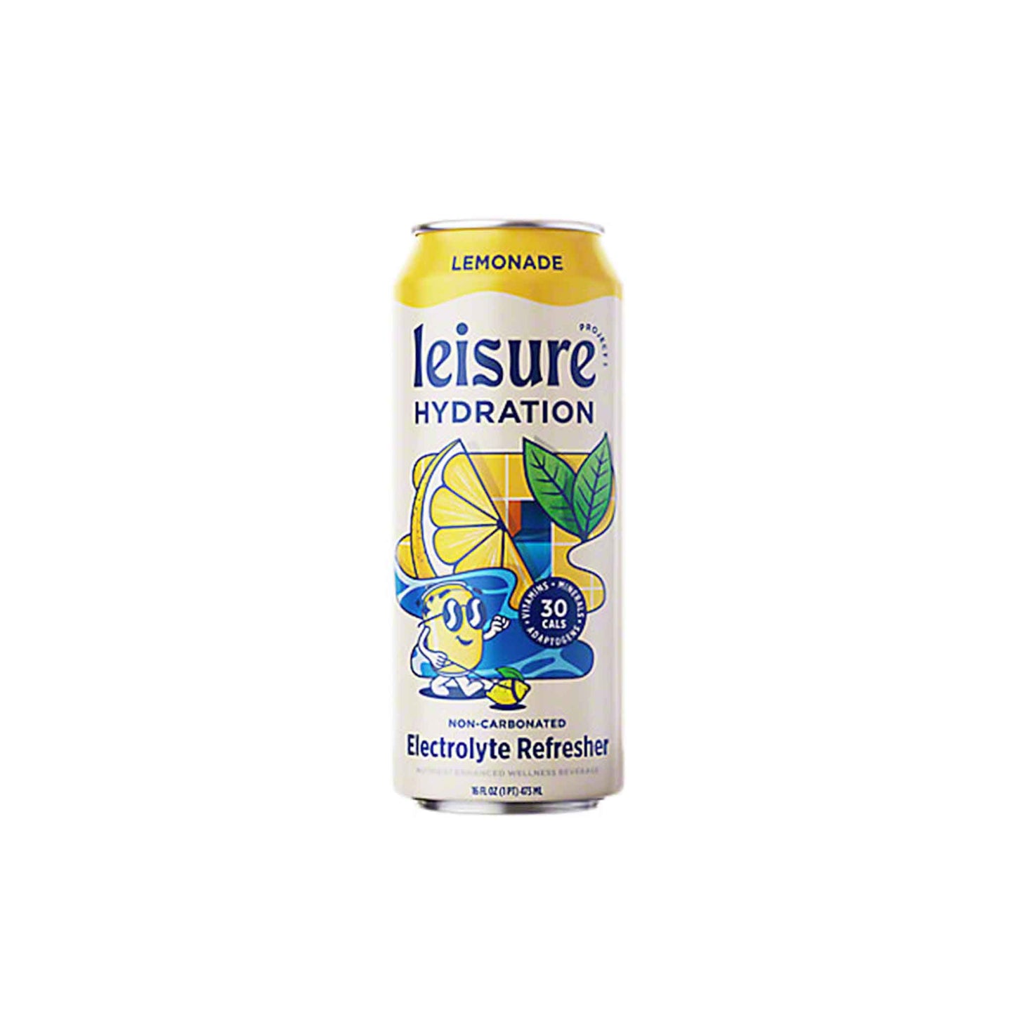 LEISURE HYDRATION LEMONADE ELECTROLYTE WATER 16oz