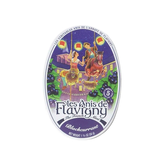 LES ANIS DE FLAVIGNY BLACKCURRANT TIN 50g