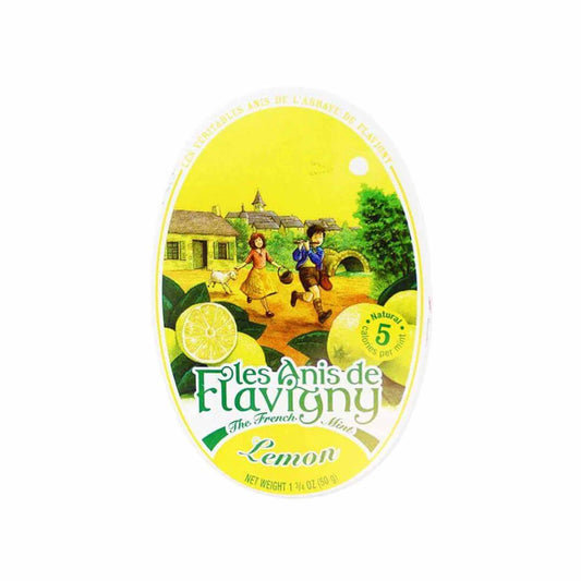 LES ANIS DE FLAVIGNY LEMON MINTS TIN 50g