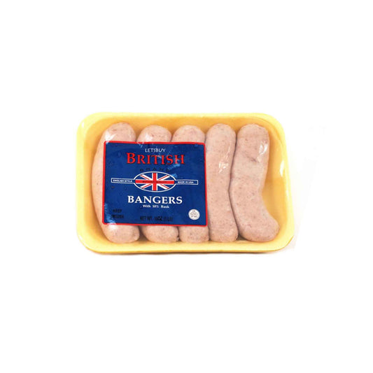 LETSBUY BRITISH BANGERS 16oz