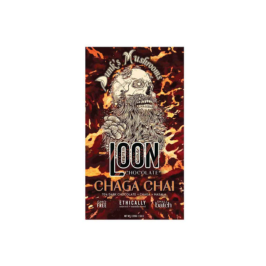 LOON CHAGA CHAI DARK CHOCOLATE 70g