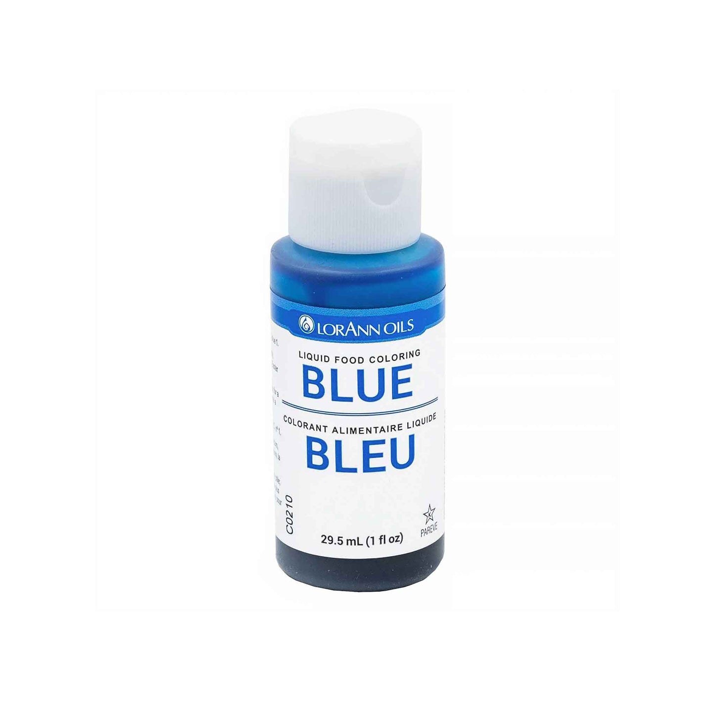 LORANN BLUE FOOD COLORING 1 fl oz