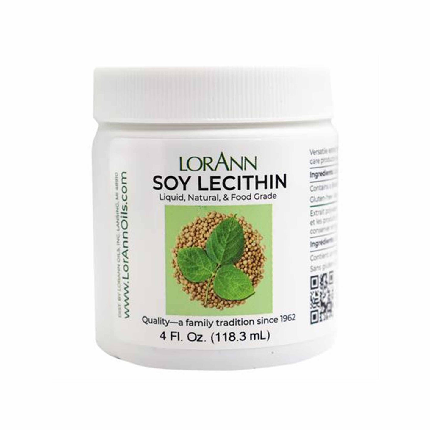 LORANN SOY LECITHIN 4oz