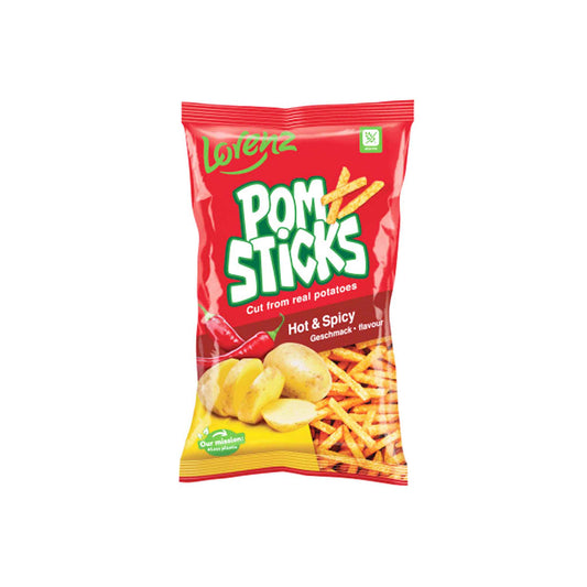 LORENZ POMSTICKS HOT AND SPICY 3.5oz