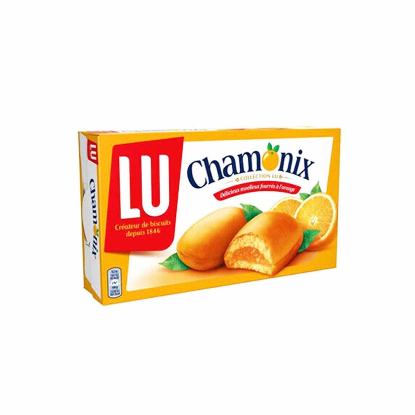 LU CHAMONIX ORANGE COOKIES 250g