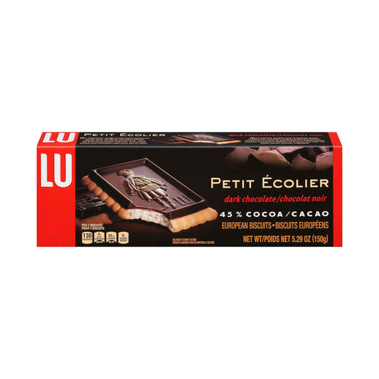 LU PETIT ECOLIER DARK CHOCOLATE COOKIES 45% 150g