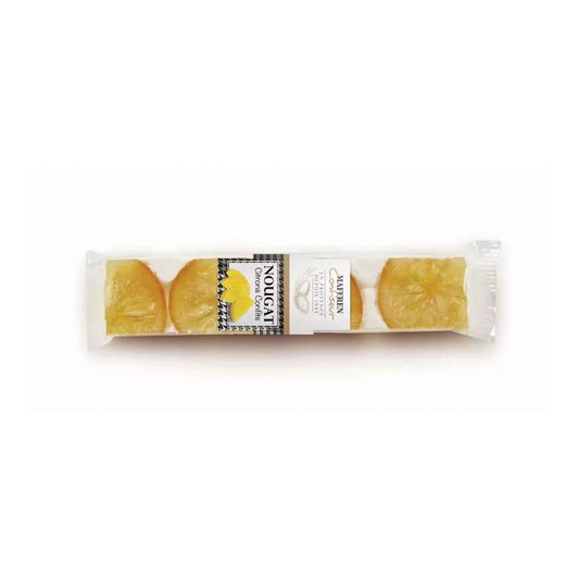 MAFFREN NOUGAT BAR WITH CANDIED LEMON 100g