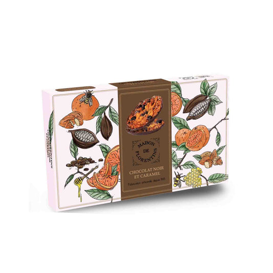 MAISON DE FLORENTINS CARAMEL & DARK CHOCOLATE COOKIES 100g