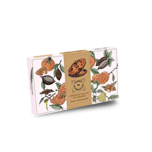 MAISON DE FLORENTINS CARAMEL & MILK CHOCOLATE 100g