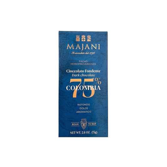 MAJANI COLOMBIA 75% DARK CHOCOLATE 75g