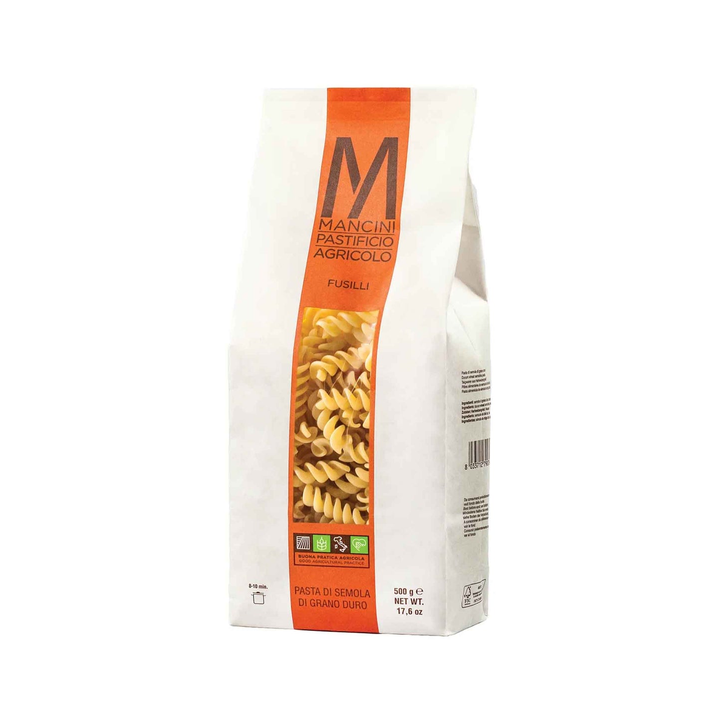 MANCINI FUSILLI PASTA 500g