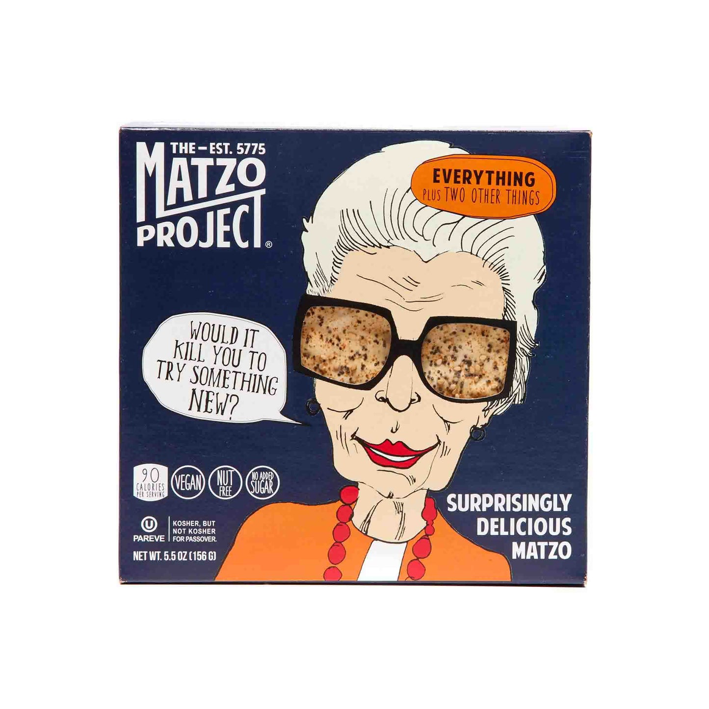 MATZO EVERYTHING FLATS 156g