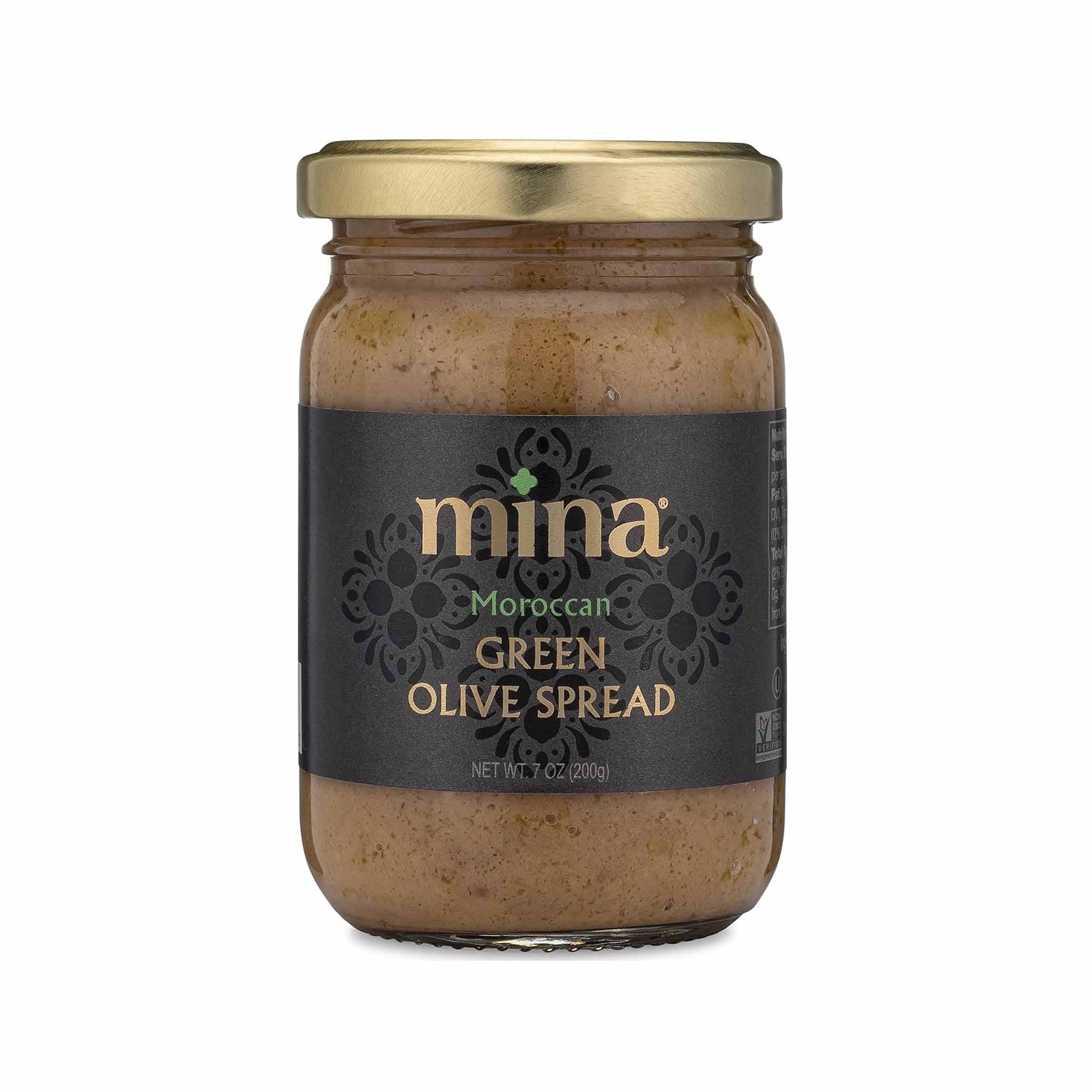 Mina Green Olive Spread in a Jar