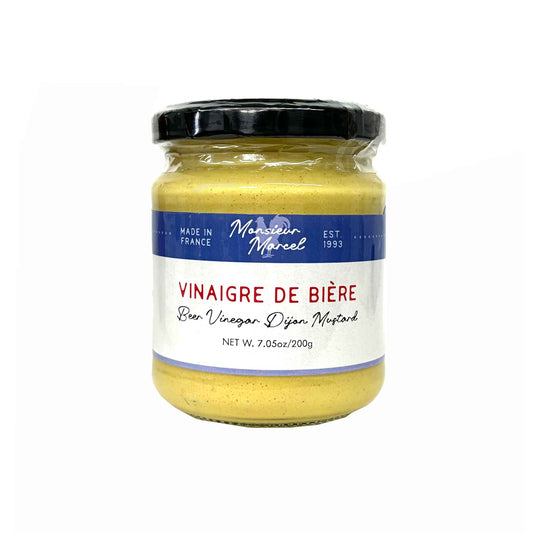 MONSIEUR MARCEL BEER VINEGAR DIJON MUSTARD 200g