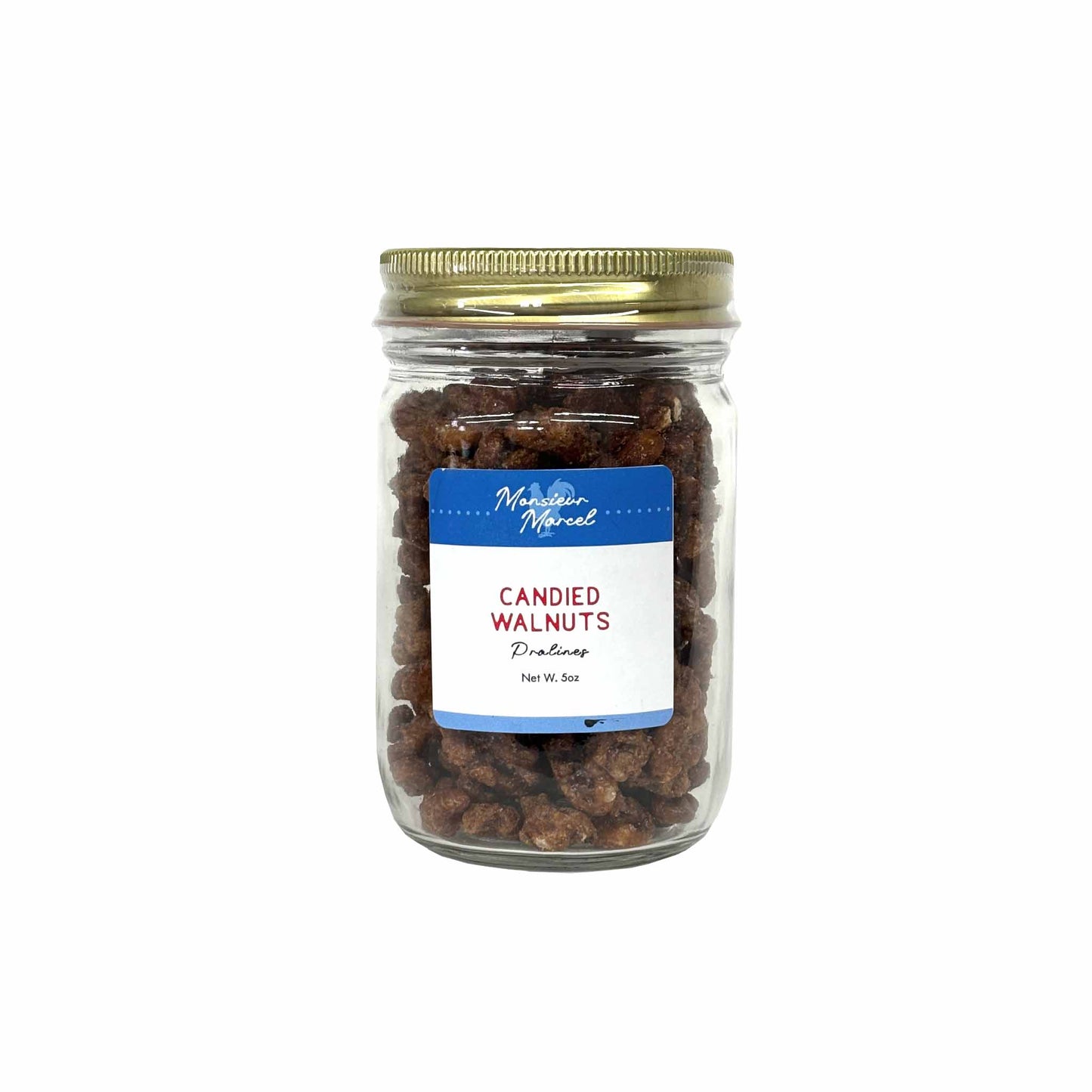 MONSIEUR MARCEL CANDIED WALNUT PRALINES 5oz