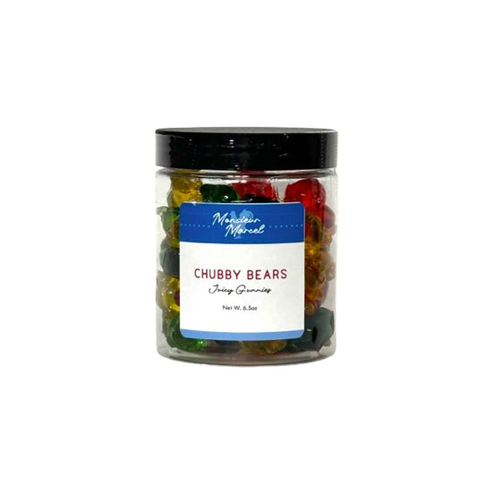 MONSIEUR MARCEL CHUBBY GUMMY BEARS 6.5oz