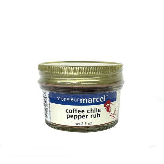 MONSIEUR MARCEL COFFEE CHILE PEPPER RUB 2.5oz