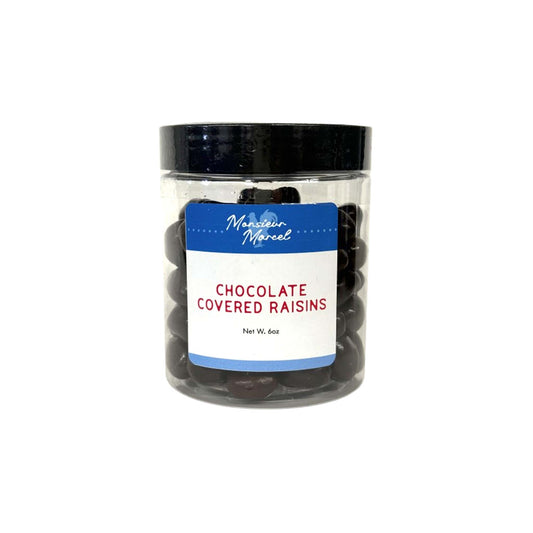 MONSIEUR MARCEL DARK CHOCOLATE RAISINS 6oz