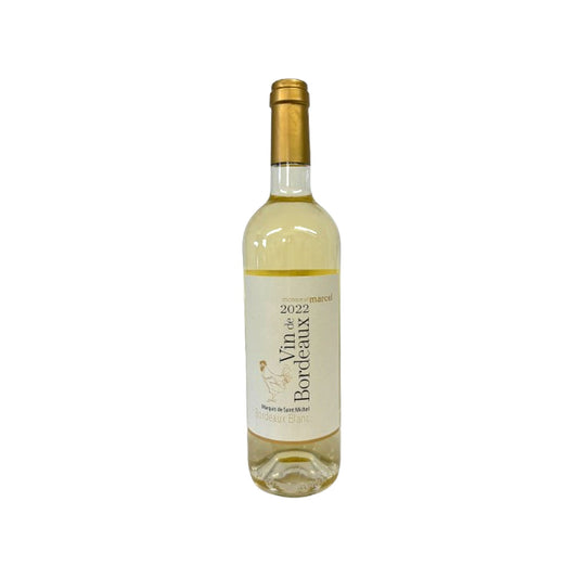 MONSIEUR MARCEL MARQUIS DE ST MICHEL BORDEAUX BLANC 2022 750ml