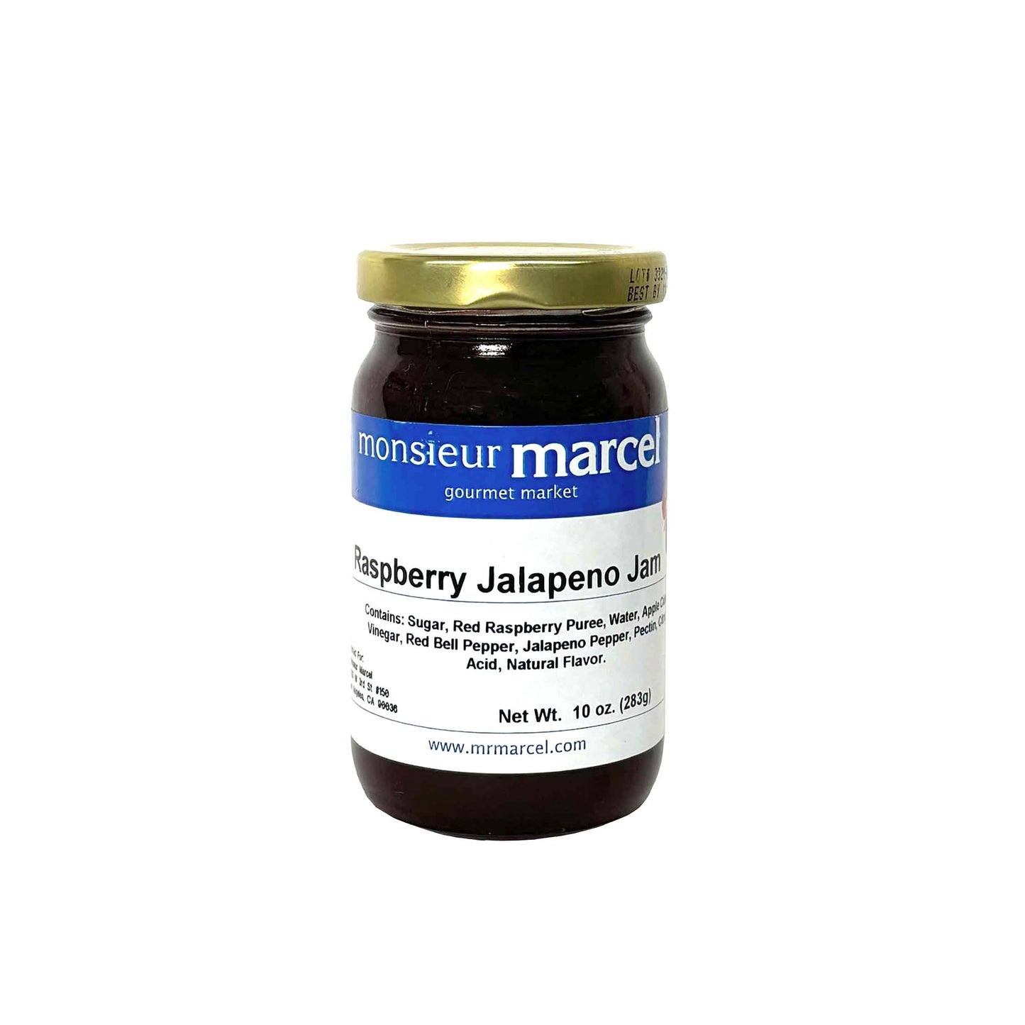 MONSIEUR MARCEL RASPBERRY JALAPENO JAM 10oz