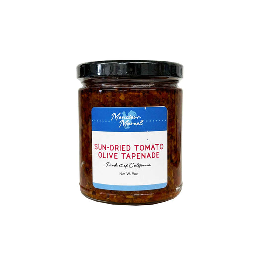 MONSIEUR MARCEL SUNDRIED TOMATO OLIVE TAPENADE 9oz