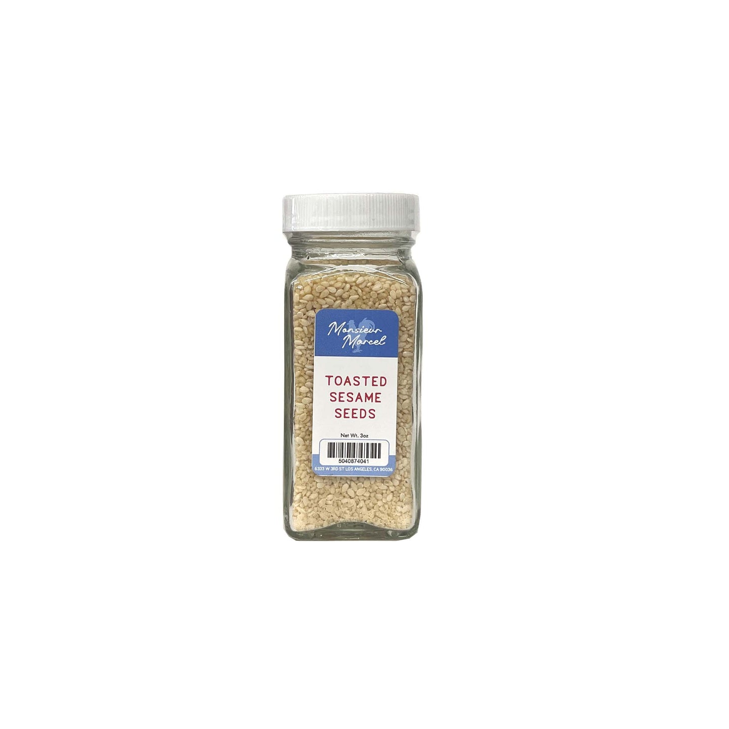 MONSIEUR MARCEL TOASTED SESAME SEEDS 2oz