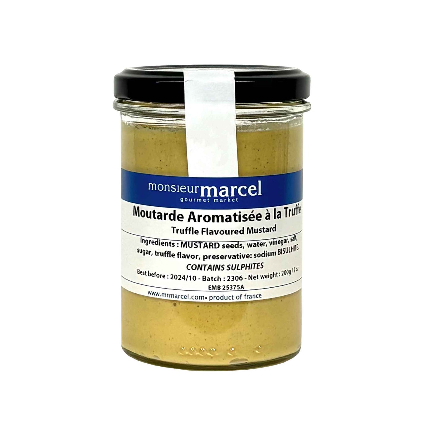 MONSIEUR MARCEL TRUFFLE FLAVORED MUSTARD 7oz