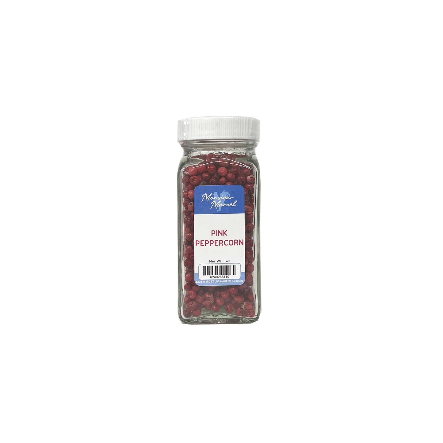 MONSIEUR MARCEL WHOLE PINK PEPPERCORNS 1oz