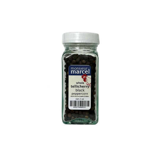 MONSIEUR MARCEL WHOLE TELLICHERRY PEPPERCORN 2oz